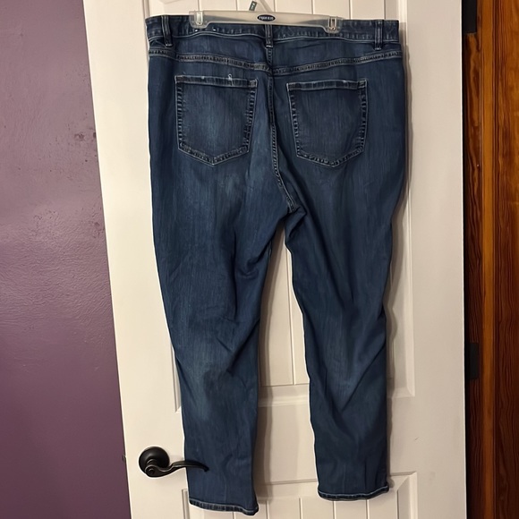 Lane Bryant jeans slight distressing on the pockets - Picture 4 of 6